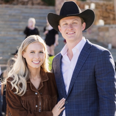 Photo of Charlie and Karly Cady, Co-Chairs of the Board.