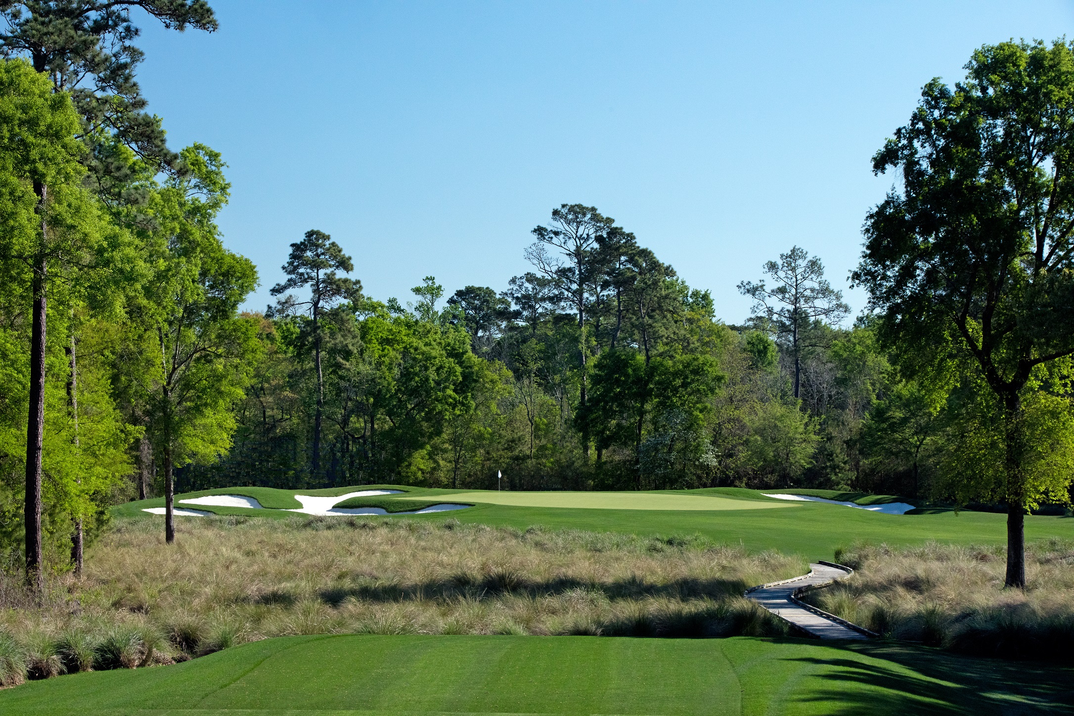 GCOH #9 Hole - Resized Photo of a tee box at the Golf Club of houston