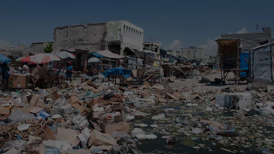 Photo of the destruction after the Haiti Earthquake in 2010