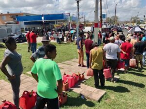 Residents receiving fuel relief after Hurricane Maria