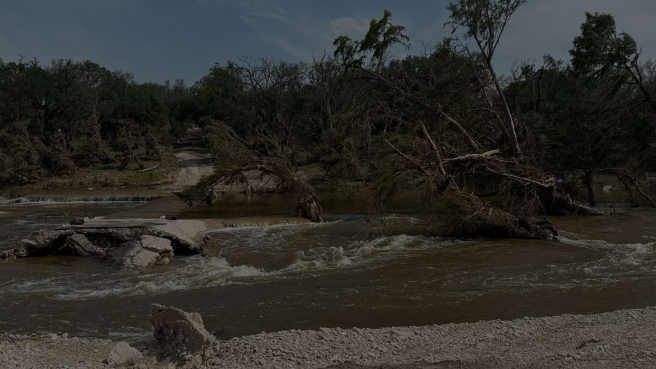 Photo of water in the Texas Hill Country